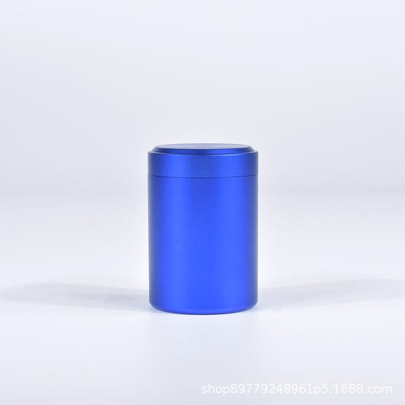 Mini Metal Box Stainless Steel Tea Can Small Travel Portable Container Jar Sugar Coffee Caddy Organizer