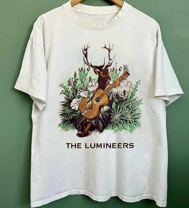 Vintage The Lumineers Cleopatra Shirt Short Sleeve White S-5XL FF266 Unisex T-Shirt
