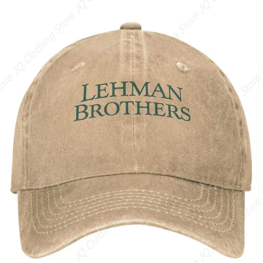 Повседневная бейсболка Lehman Brothers, летняя классическая кепка с буквенным принтом, солнцезащитная кепка для дальнобойщика, теннисные кепки для скейтбординга, хип-хопа, модные кепки