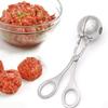 Meatball Scoop Ball Maker Stainless Steel Meat Baller Tongs Non-Stick Meat Baller Cake Rice Dough Scoop for Kitchen Tools
