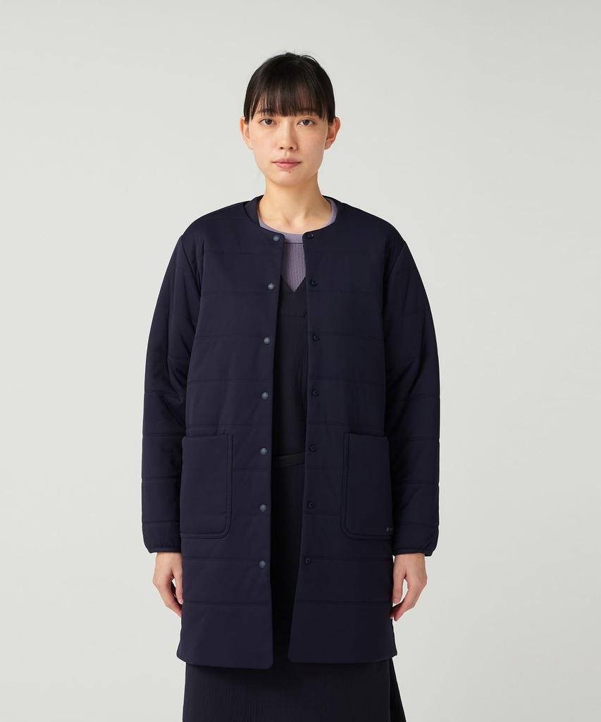 Snow Peak Flexible Insulated Long Cardigan Navy SW-25AW001 Women's