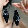 Ракушка круглая серьги-крючки с бахромой морской отпуск серьги с характером модный дизайн личности универсальные серьги чувство дизайна нишевые