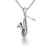 KALEN Fashion Creat Saxophone &Trumpet Instrument Gift Pendant for Men