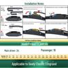 Geely Emgrand EC7/EC715/EC718 Бесшумная резиновая полоска для щеток стеклоочистителя без косточек