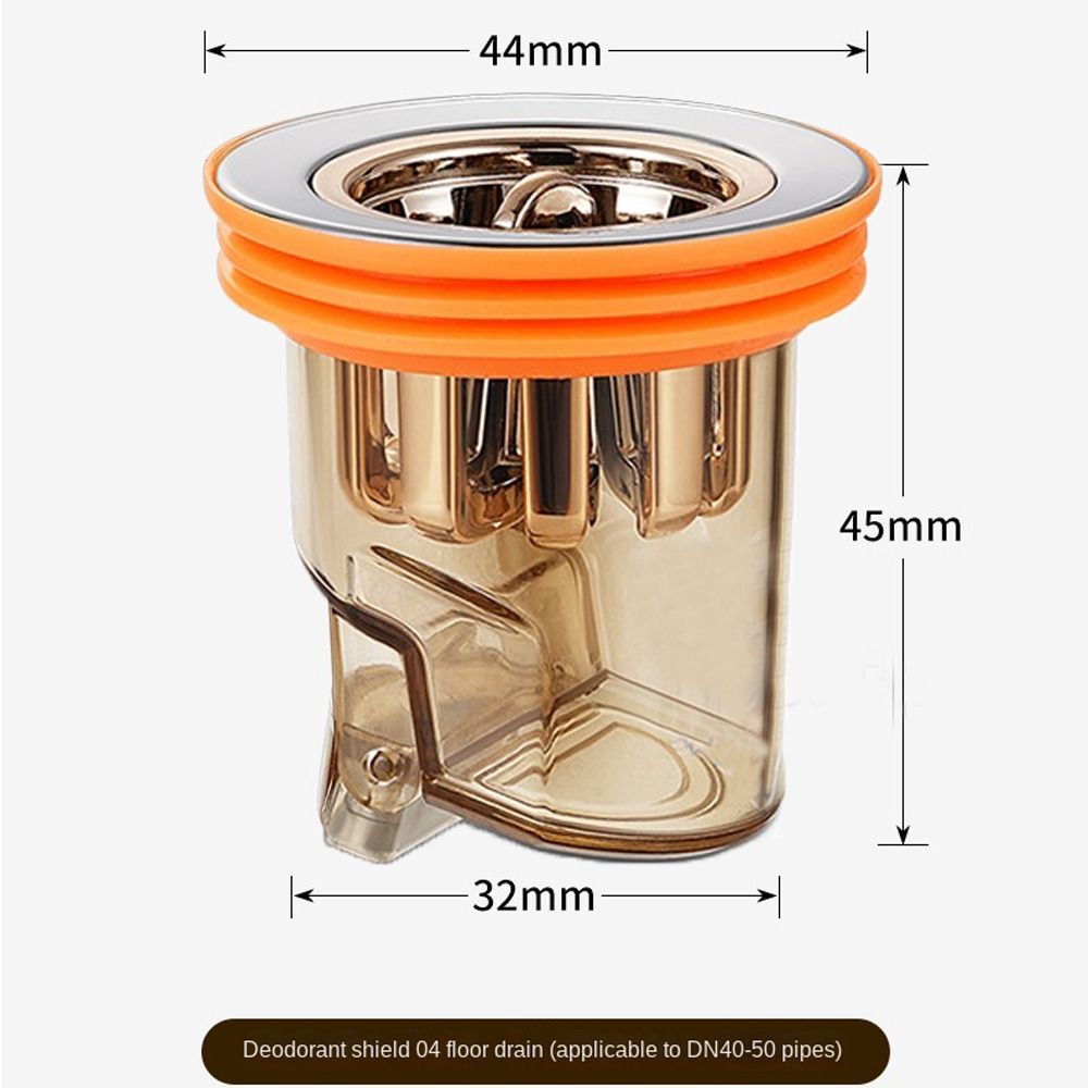 Shower Drainer Seal Stopper Insect Prevention Floor Drain One Way Valve Anti odor Drain Cover