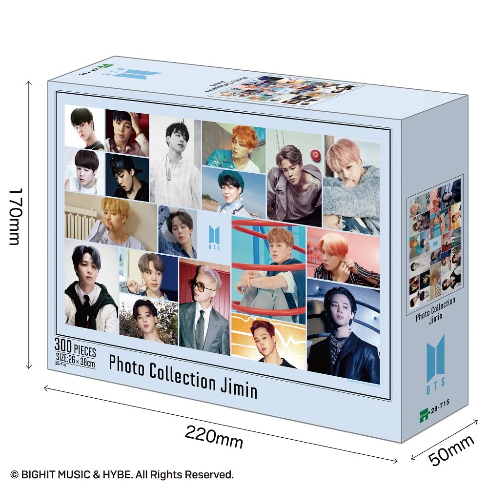 Epoch Пазл из 300 деталей Коллекция фотографий BTS Чимин (26x38см) 28-715 с клеем и шпателем