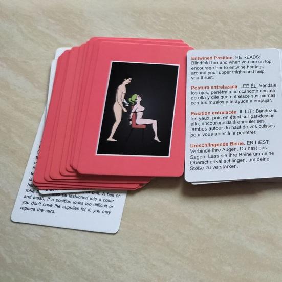 Игра для пар «Свидание на ночь» Супер Веселая игра в карты «Позиция пары» Наслаждайтесь лучшими отношениями