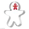 XXL Stainless Steel Cookie Cutter - SCRAPCOOKING - Gingerbread Man - 23.5 X 30 Cm - Stainless Steel - Cookie Cutter
