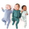Bamboo Fiber Baby Romper and Footed Sleeping Bag for New Mothers