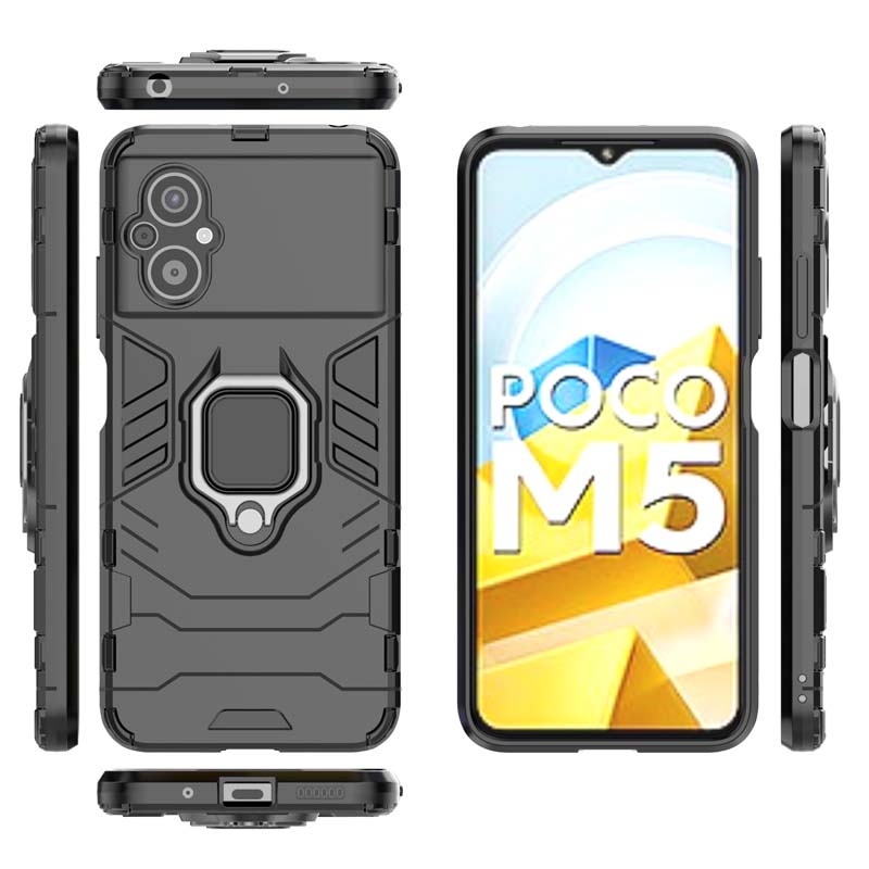 Для Xiaomi Poco M5 M5S чехол POCO X3 X4 X5 X6 M6 Pro F5 M3 M4 F3 F4 GT C40 C55 C65 чехол для телефона противоударный защитный держатель задний чехол