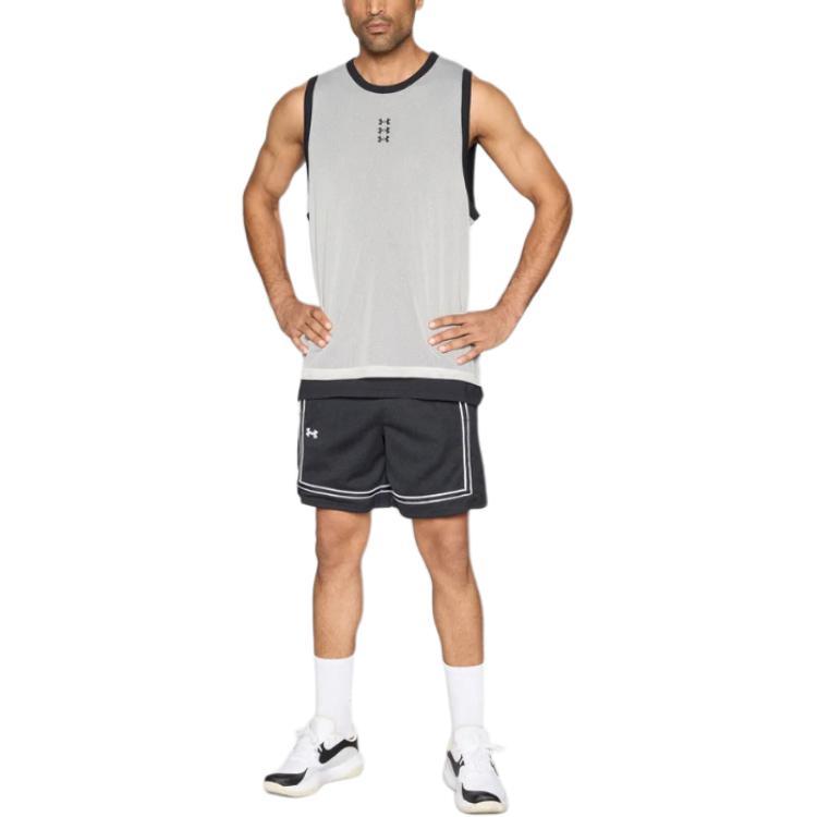 Under Armour Жилет без рукавов с круглым вырезом Hoops Мужские топы 6012824-100