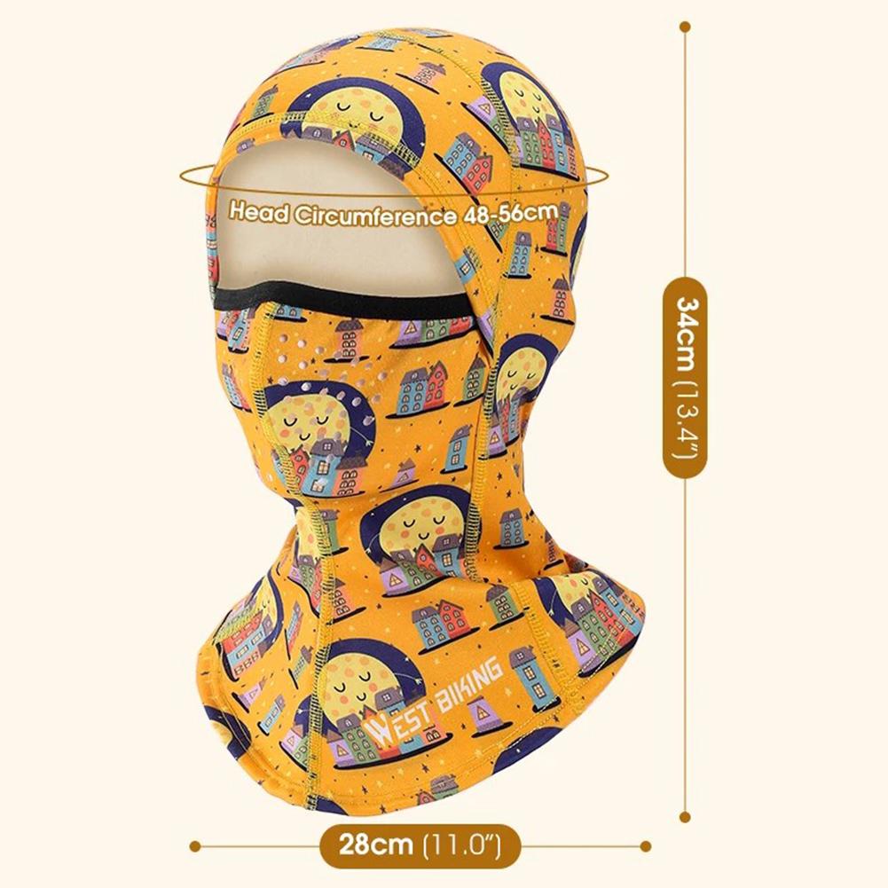 Kids Winter Windproof Cap Children's Warm Balaclava Face Mask Cold Weather Ski Full Face Cover For Boys Girls