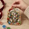 Decorative Beads for Crafts Christmas Hanging Faux Pearl Art Kit Adult, DIY Bead Creative Craft Activities Families Painting Ornament, Handmade