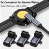 Charging Adapter Connector for Garmin  Forerunner 970 965 955 570 255 255s 245 158 Instinct E 1 2 2S 2X 3 Fenix 8 7 7X Charger