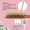 Kaiji Himetsubaki Paddle Brush + Hairbrush Cleaning Brush Set Щетка для волос Массаж кожи головы Деревянная расческа Красивый уход за волосами Удаление каштановых волос у женщин