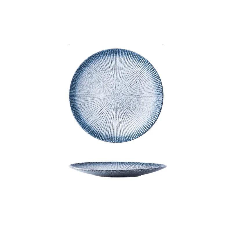 Креативная посуда Западные тарелки Керамические обеденные тарелки Практичная кухня Японский стейк Диск Домашняя кухня Спагетти