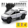 1/24 Tesla Cybertruck Радиоуправляемая Машина Внедорожник Пикап Модель Машины из Сплава Литье под Давлением Машина на Радиоуправлении Подарки Соревновательная Машина Игрушка для Мальчиков Дети