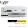 BOYANG BY-32E1-8EV 32-Channel E1 + 8-Port Ethernet PDH Fiber Multiplexer