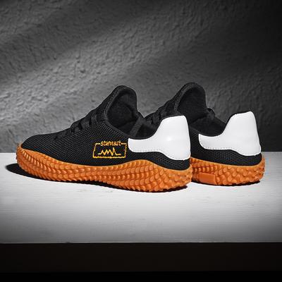 Летняя дышащая повседневная обувь большого размера, спортивная обувь для улицы, легкая обувь из летучей ткани, женская повседневная обувь для улицы, мужская и женская