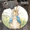 Peter Rabbit Round Area Rug Carpet Rug For Living Room Bedroom Sofa Playroom Decor Nonslip Floor Mat