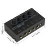 4 Channels HA400 4 Channels Amplifier 1 Input Mini Headphone Amplifier  Headset Amplifier