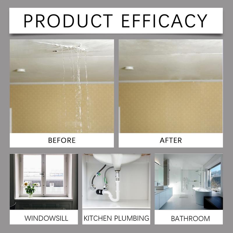 Прозрачное герметизирующее покрытие Водонепроницаемый клей Прочный герметик с кисточкой Невидимое герметизирующее покрытие Инструменты для ремонта туалета