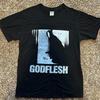 Godflesh - Бескорыстный Европейский Тур футболка с коротким рукавом VK00511 Унисекс футболка