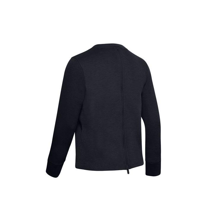 Under Armour Unstoppable Sweatshirts Women's Black Crew Neck Moderate Regular 1344159-001