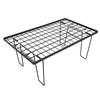Folding Grill Table Foldable Easy to Clean Portable Grill Table for Outdoor Camping Barbecue
