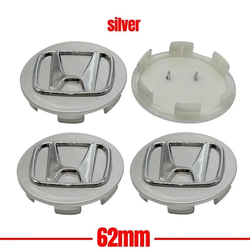 TR3-4pcs/set Car Styling Wheel Center Cap Hub Covers Badge Accessories For Honda Civic Fit Jazz Accord Pilot CRV Passport City XRV