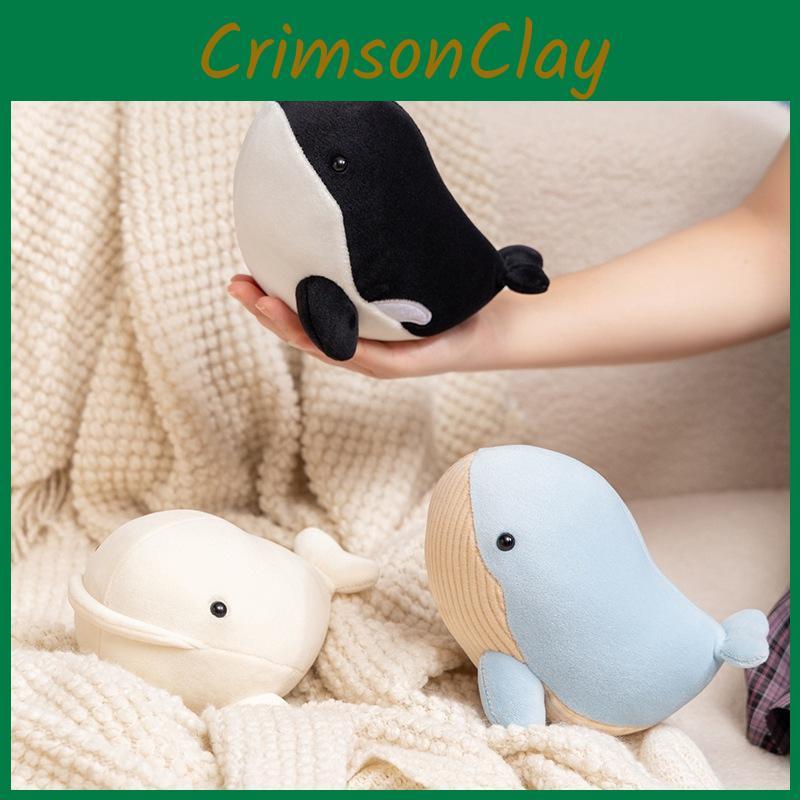 Whale Toy Plush Cute Cartoon Keychain Backpack Pendant Childrens Gift Holiday