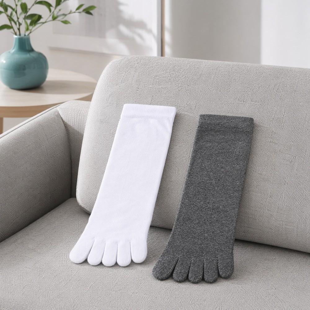 Odor Resistant Five Toe Socks Anti-slip Sports Socks Men's Five Finger Socks  Male Boy