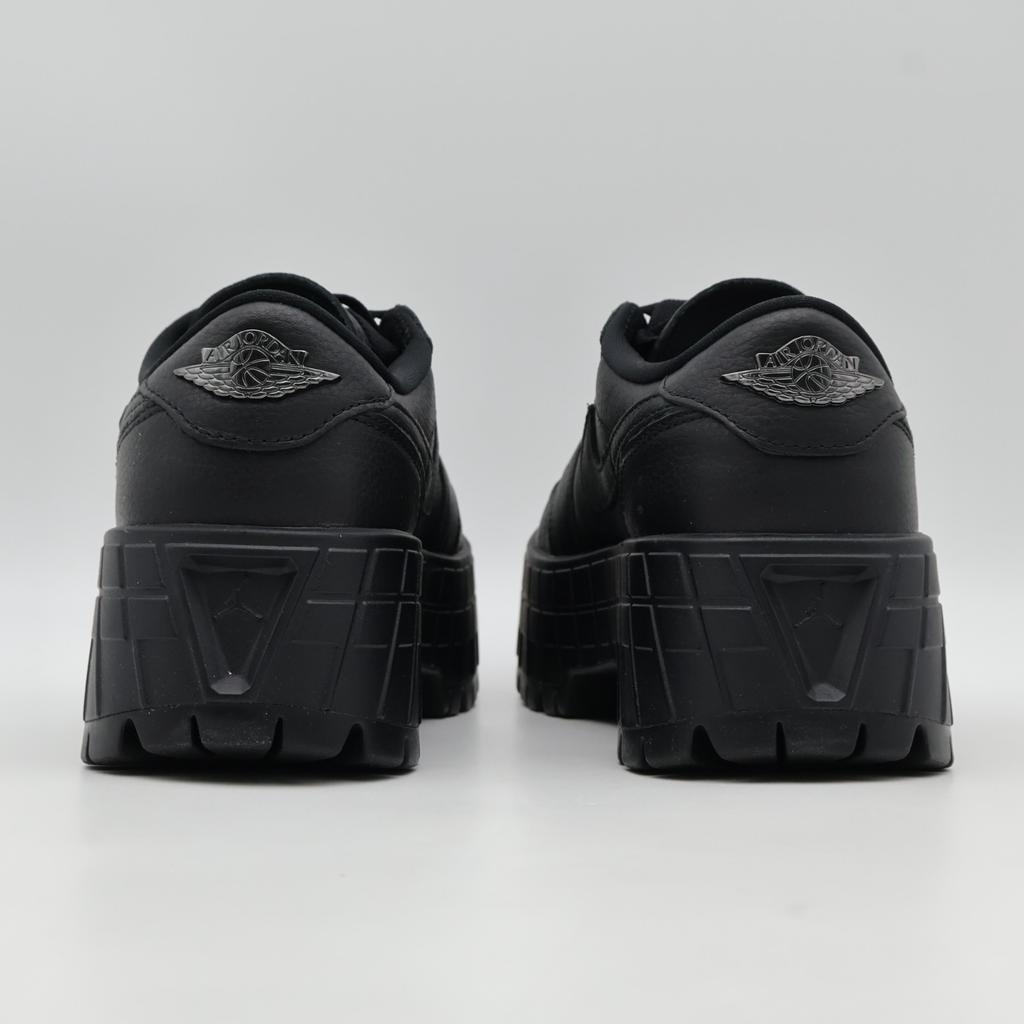 HF3184-001 Nike Air Jordan 1 Brooklyn Low Triple Black (Женский)