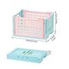 Collapsible Foldable Storage Basket 6 Colors Sundries Storage Bin Plastic Crate Box  Makeup Jewelry