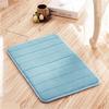 Microfibre Memory Foam Mat Absorbent Slip-resistant Rugs Pad Bathroom Shower Bath Non-slip Carpet