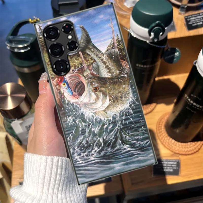 Fishing Gear Fish Cases Phone Case for Samsung Galaxy S26 Ultra S25 Edge S24 S23 FE S21 Plus S20 S22 S10 Cover TPU Capa Shell Sh