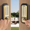 Mechanical Keyless Entry Door Lock 14 Key Mechanical Door Lock Waterproof