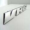 Chrome 3D Sticker VR6 Car Grill XCVDH6 Badge Emblem Decal MK3 Grille Auto Logo for VW Golf Corrado Jetta Passat