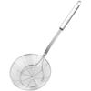 Stainless Spider Strainer Skimmer Stainless Steel Strainer Ladle Frying Spoon with Handle for Kitchen Deep Fryer Pasta Noodle