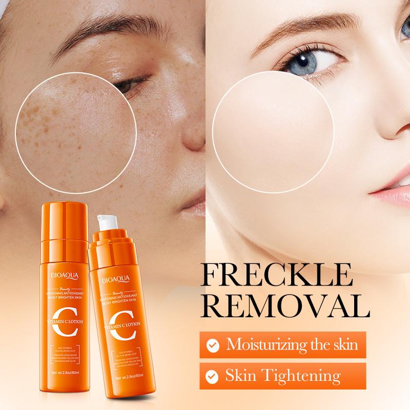 Bioaqua Лосьон-антиоксидант с витамином C для осветления и увлажнения 80 мл