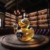 Funny Whiskey Duck Bottle Creative Whiskey Duck Ornament Coloful Whiskey Duck Decor For Living Room/ Bars Funny Gift Ornament