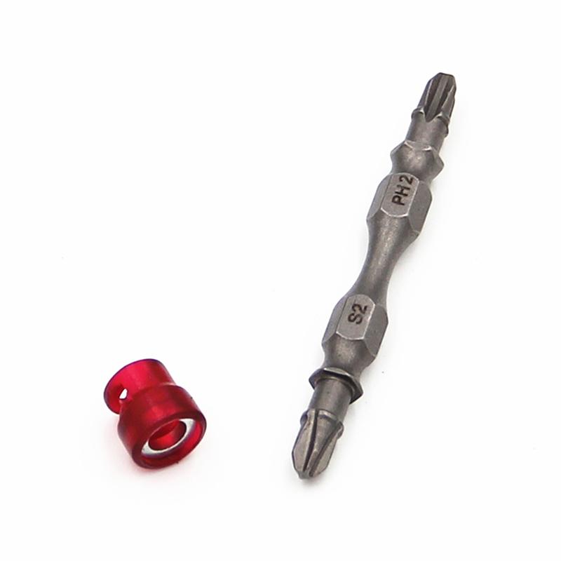 5 шт./набор Ph2 Односторонние магнитные биты для отвертки Шестигранный хвостовик 1/4 дюйма