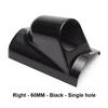 52mm 60mm Universal 1 2 3Hole Left Hand Drive Auto Car A Pillar Carbon Fiber black Triple Gauge Holder Gauge Pod Auto Car Meter