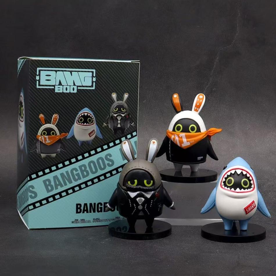 Игра Zenless Zone Zero Фигурка Bangboo EOUS Sharkboo Amillion Милые Мультяшные Аксессуары ПВХ Мягкая Резина 3D Фигурка Украшение Подарки