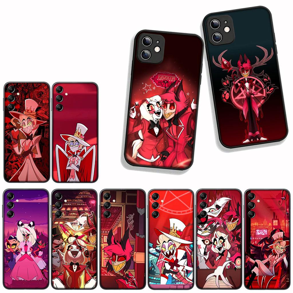 Для Apple iPhone 17 16 15 11 Pro XS Max XR 6 7 8 Plus + SE 2020 5 16E Чехол для телефона H-Hazbins Alastor H-Hotels Angel Dust