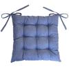 Assise Matelassée - Newton - 40 X 40 Cm - Uni - Bleu - Intérieur