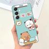 Милый Чехол Для Телефона BuBu D-DuDu Для Samsung S25,S24,S21,S22,S23,S30,Ultra,S20,Plus,Fe,Lite,Note,10,9,5G Черный Чехол