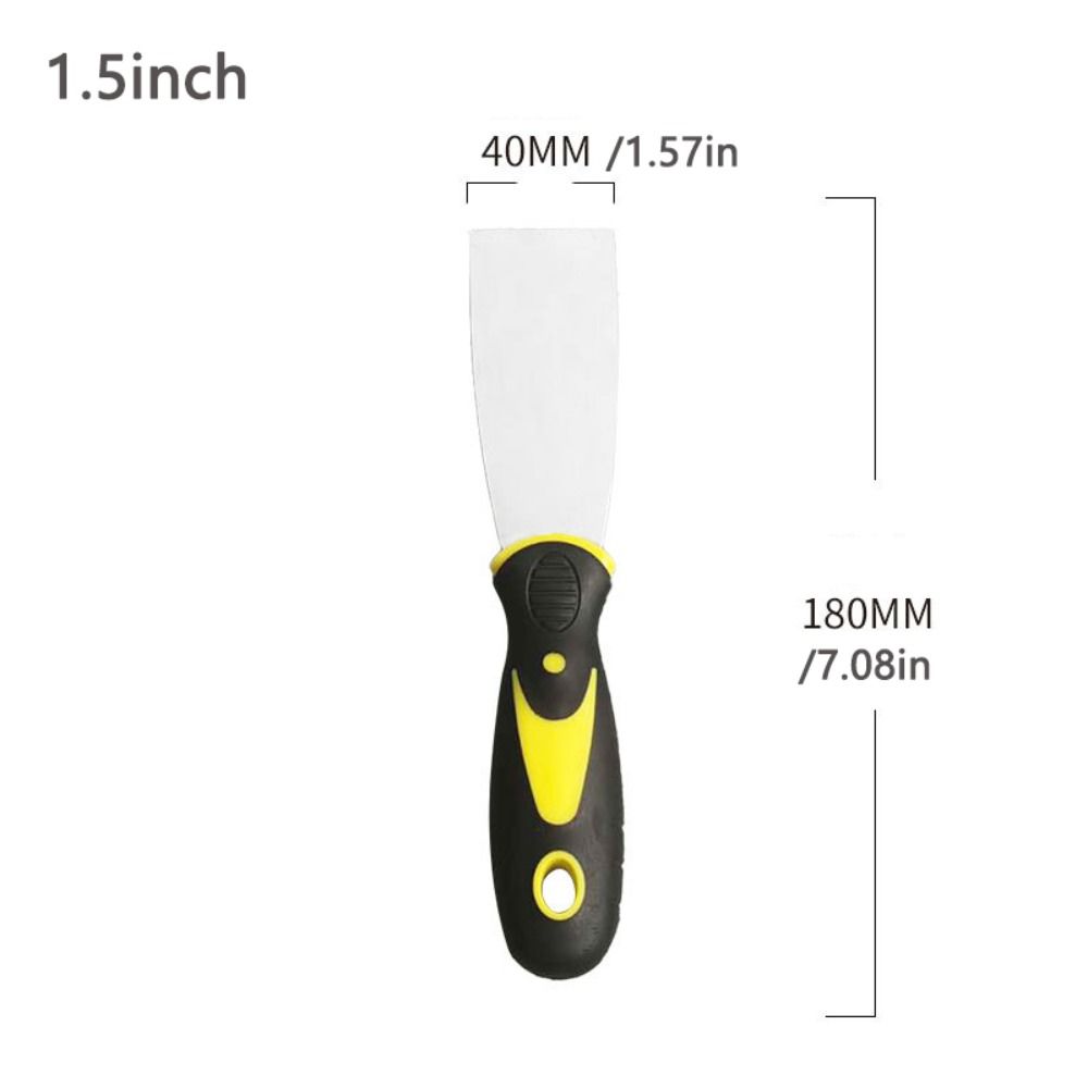 Cleaning Spatula Putty Scraper Stainless Steel Putty Spreader Portable Wallpaper Scraper Paint