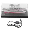 2.4G Wireless Remote Control Aircraft Carrier Simulation RC Children Plastic Boat Toy