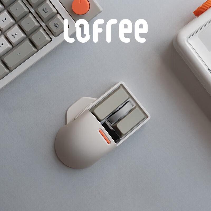 LOFREE OE909 Retro Wireless Tri-Mode Bluetooth Mouse